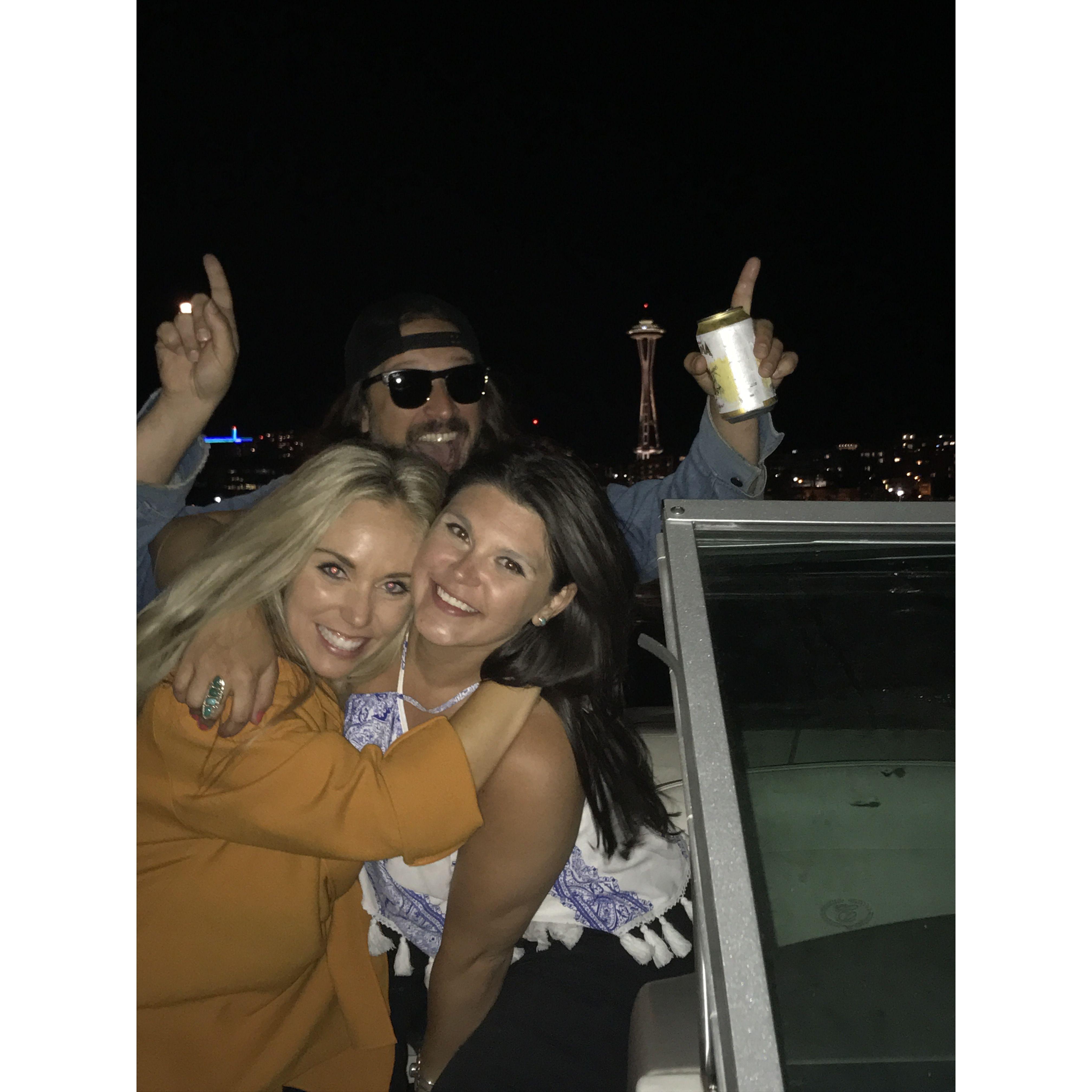 Space Needle by boat