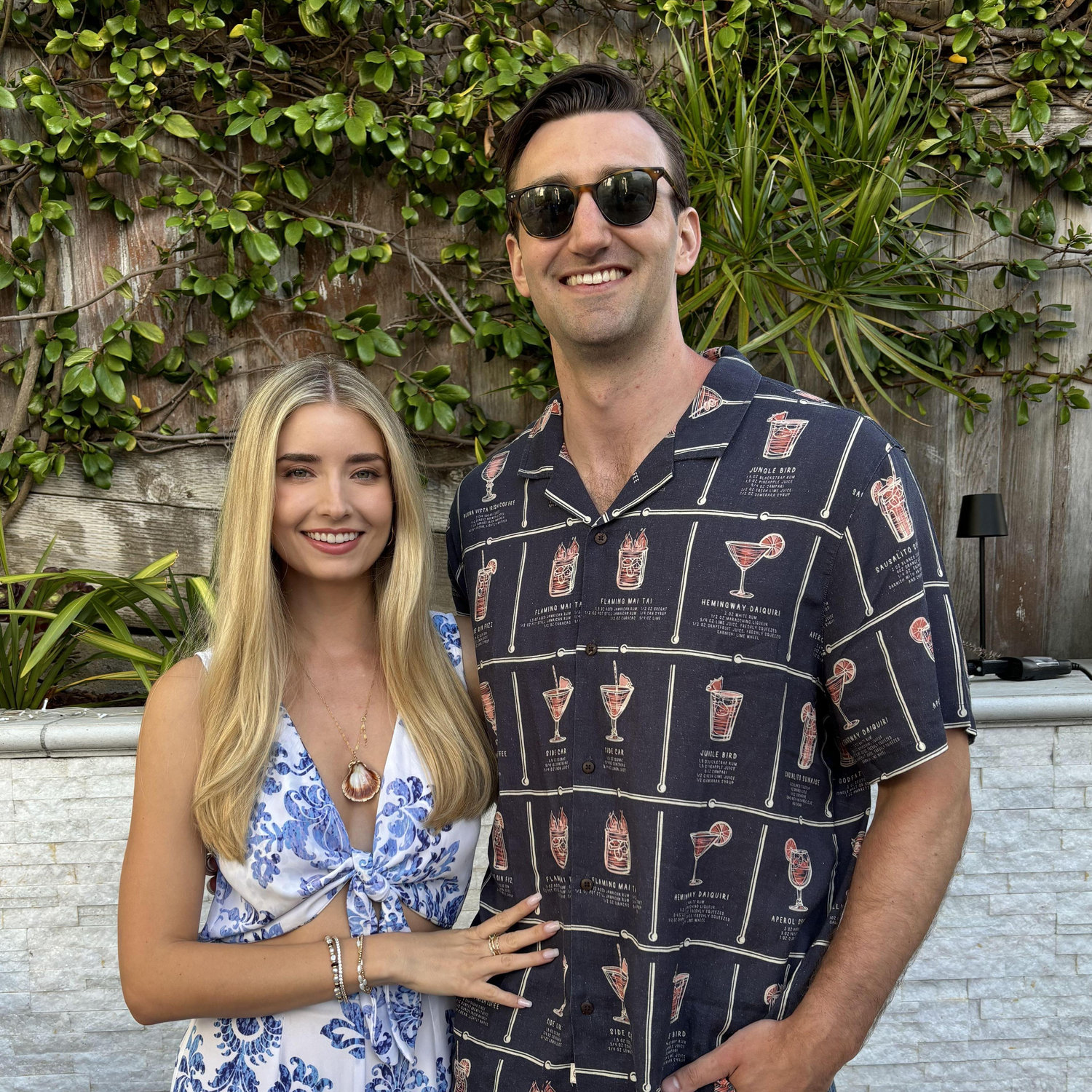 Our engagement party, July 2025
