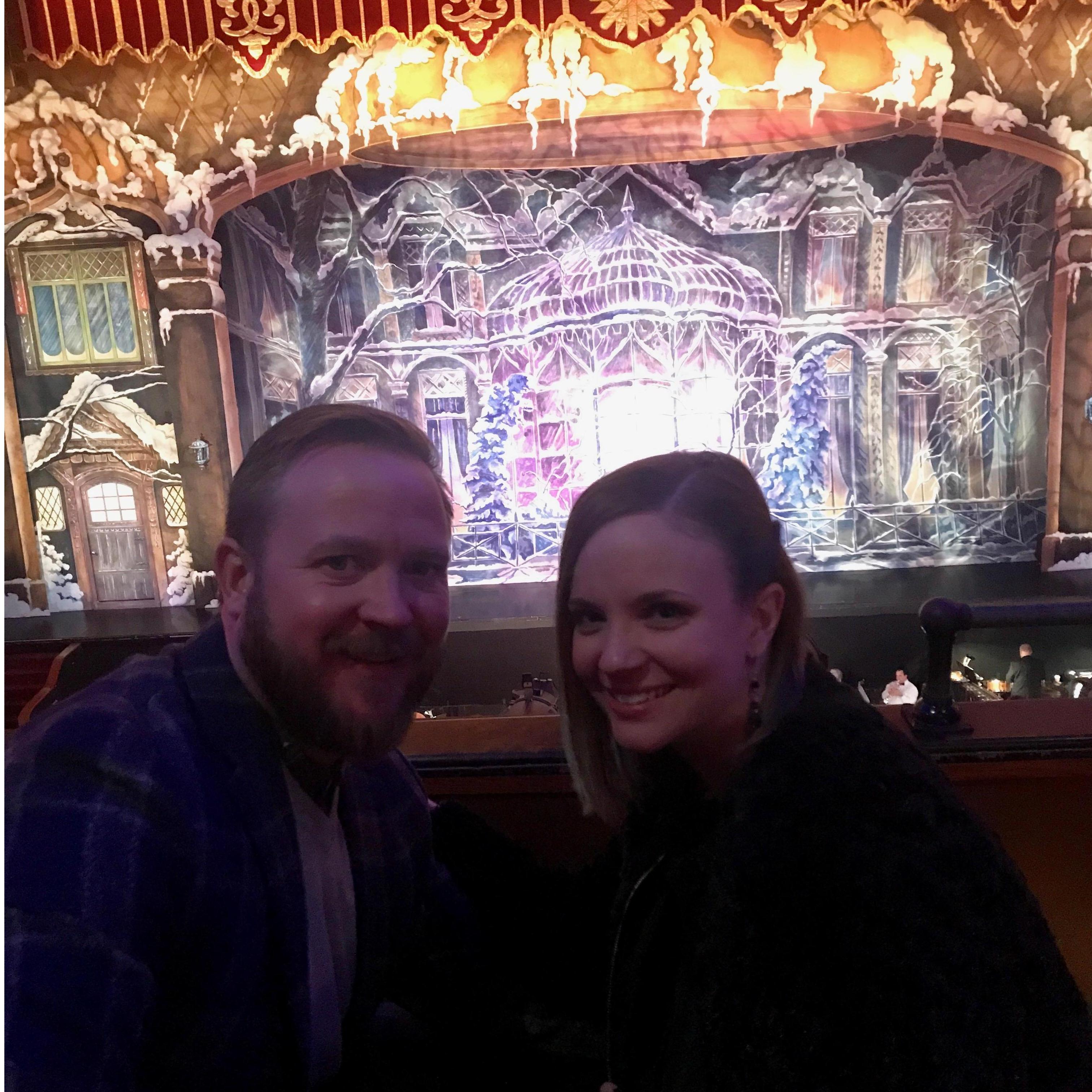 The Nutcracker at the Fox Theatre in Atlanta. December 2017