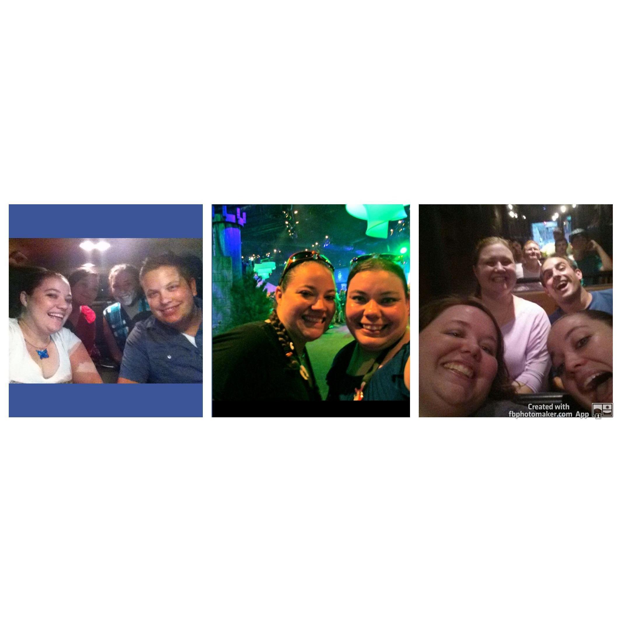 Bride and her Maid of Honor and Bridesmaids! And other people she loves :)