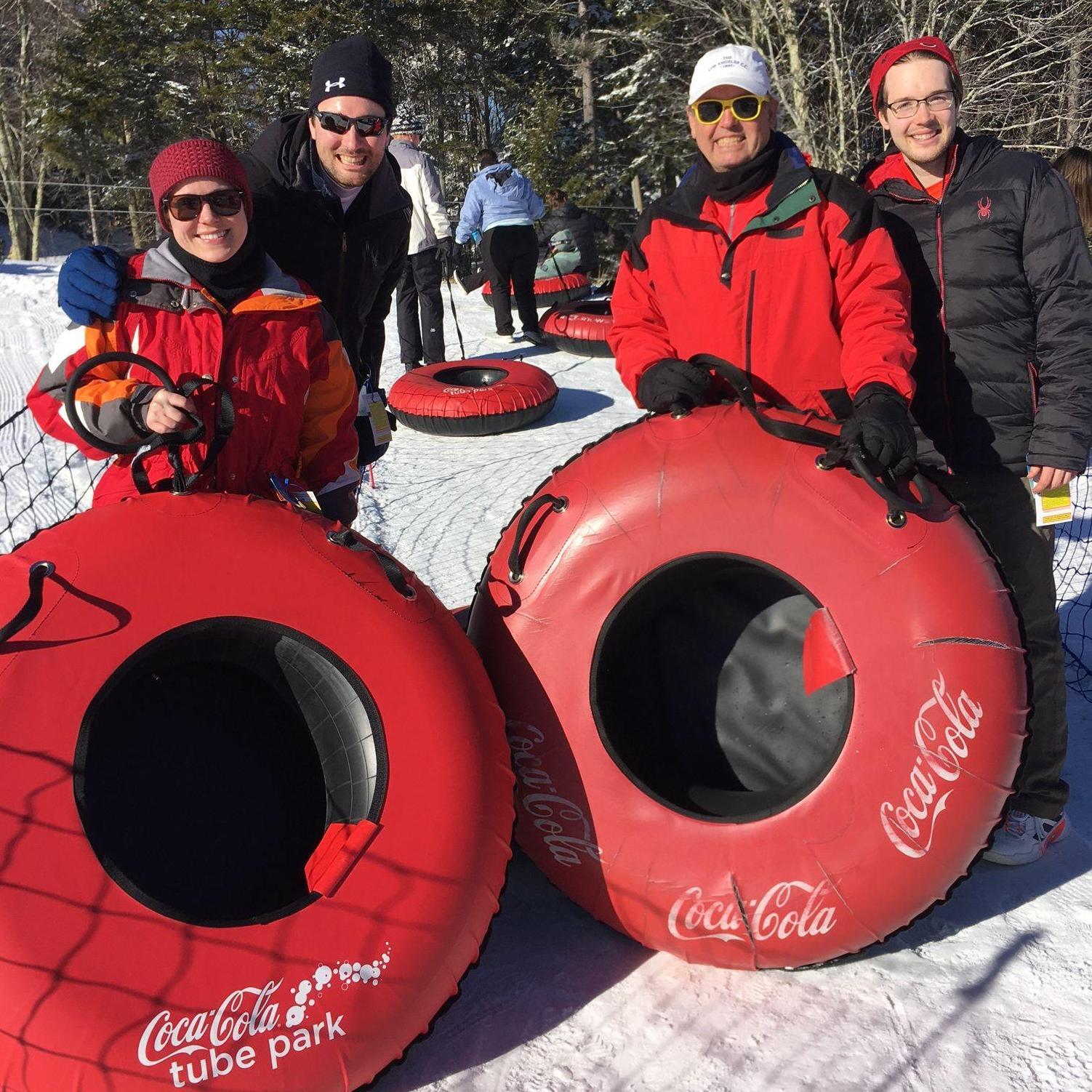 Celebrating Jack's 30th birthday at Snowshoe.