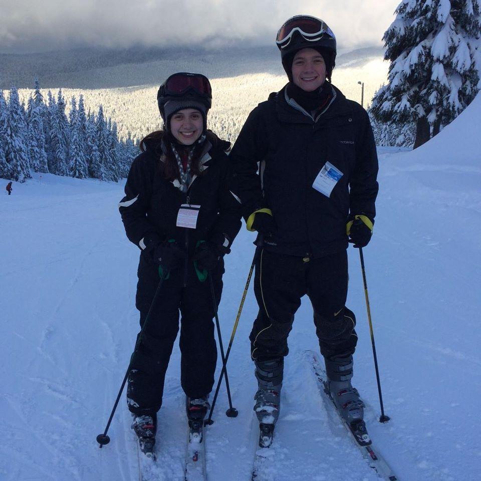 Jacob's first time skiing. It only took Kiana 5 years to convince me to go. Now I'm the one who asks to go every year.