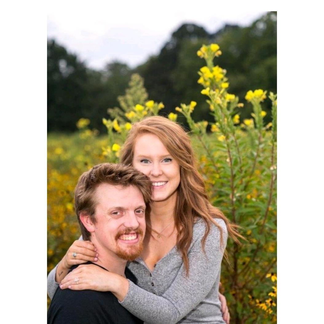 Burney's cousin Randi and her soon-to-be-husband, Joe