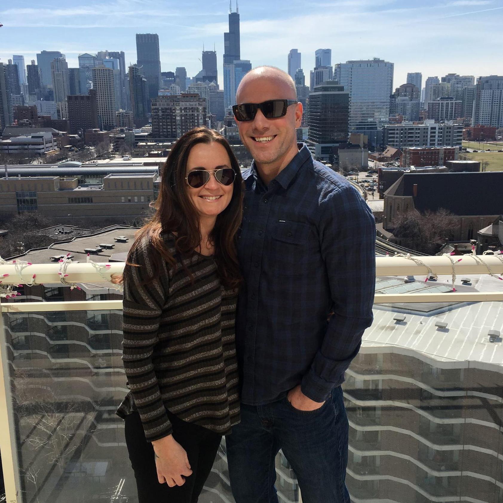 Trip to Chicago 2017 to meet the parents
