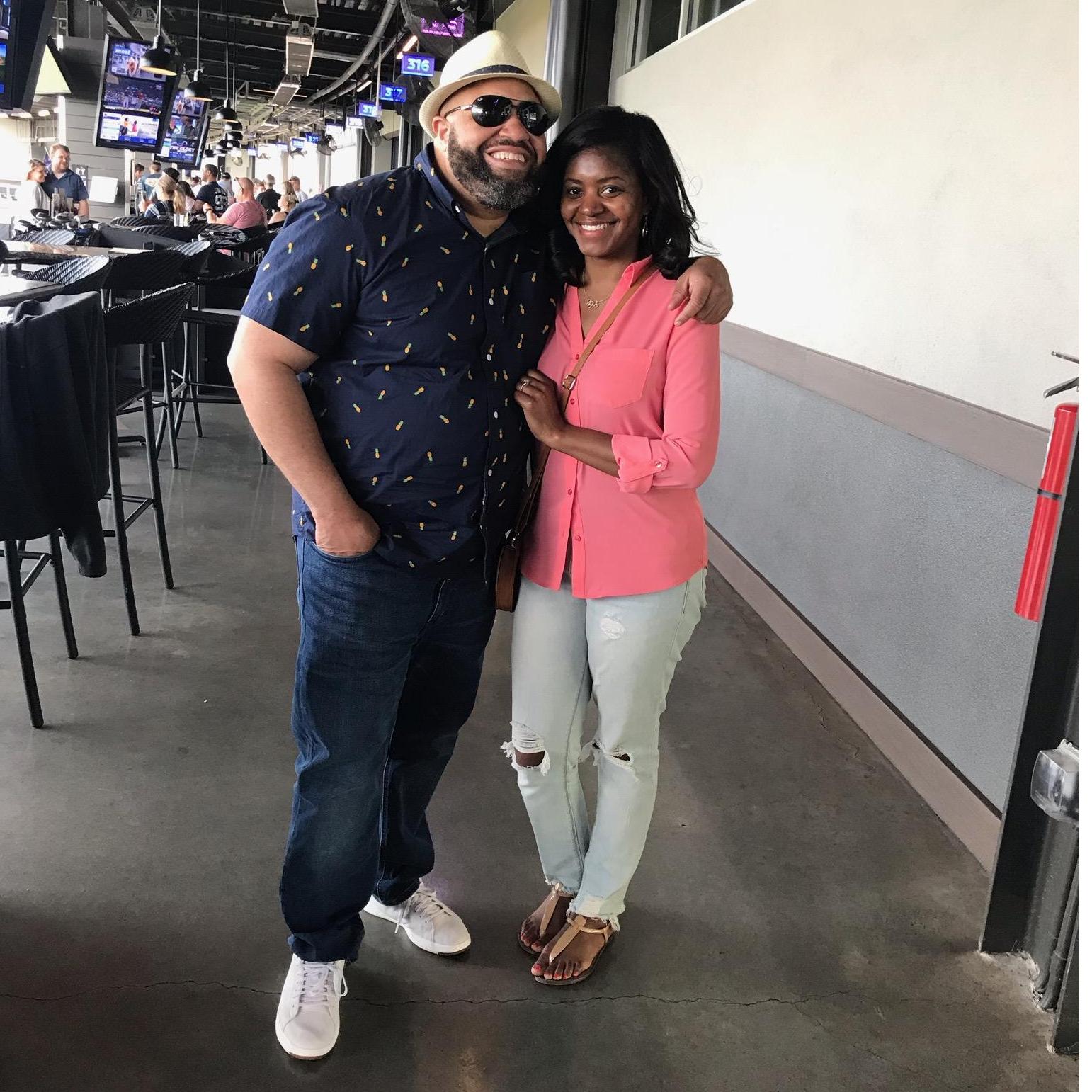 Brent's birthday at Top Golf.