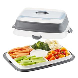 Collapsible Entertaining 4-in-1 Carrier: The Container Store