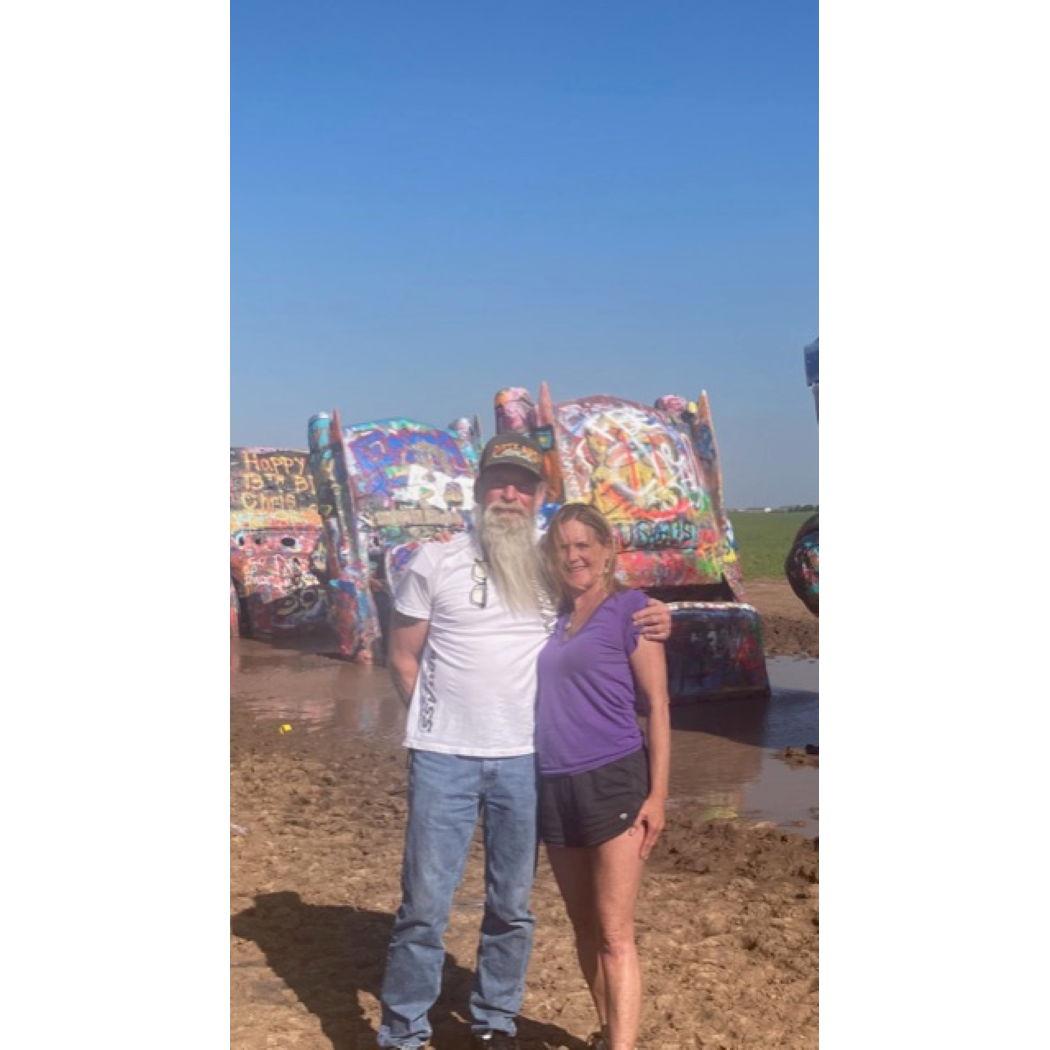 Cadillac Ranch - One of the stops across country.