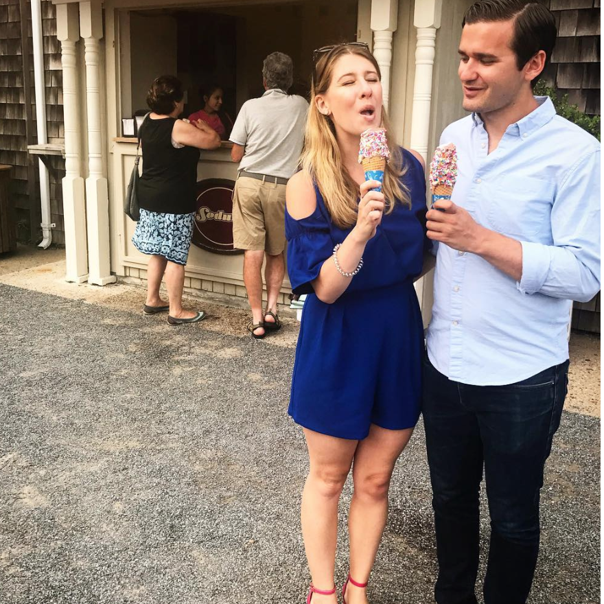 when grandma says she'll get us ice cream after dinner... :)