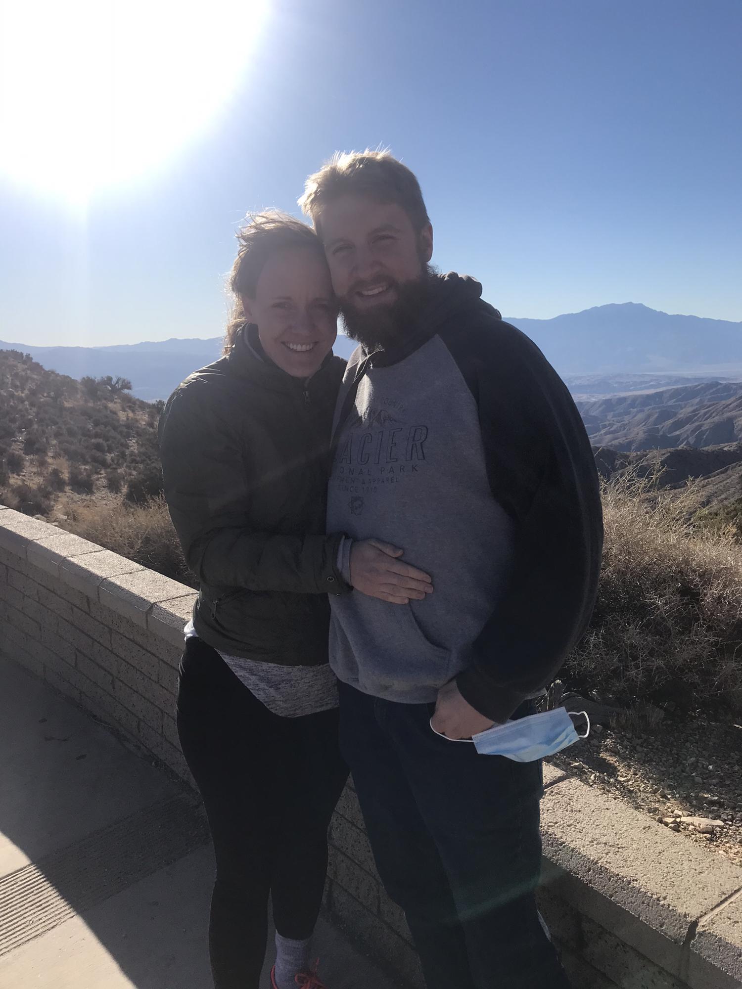 Joshua Tree National Park on a visit to see Joe’s sister and brother in law.
