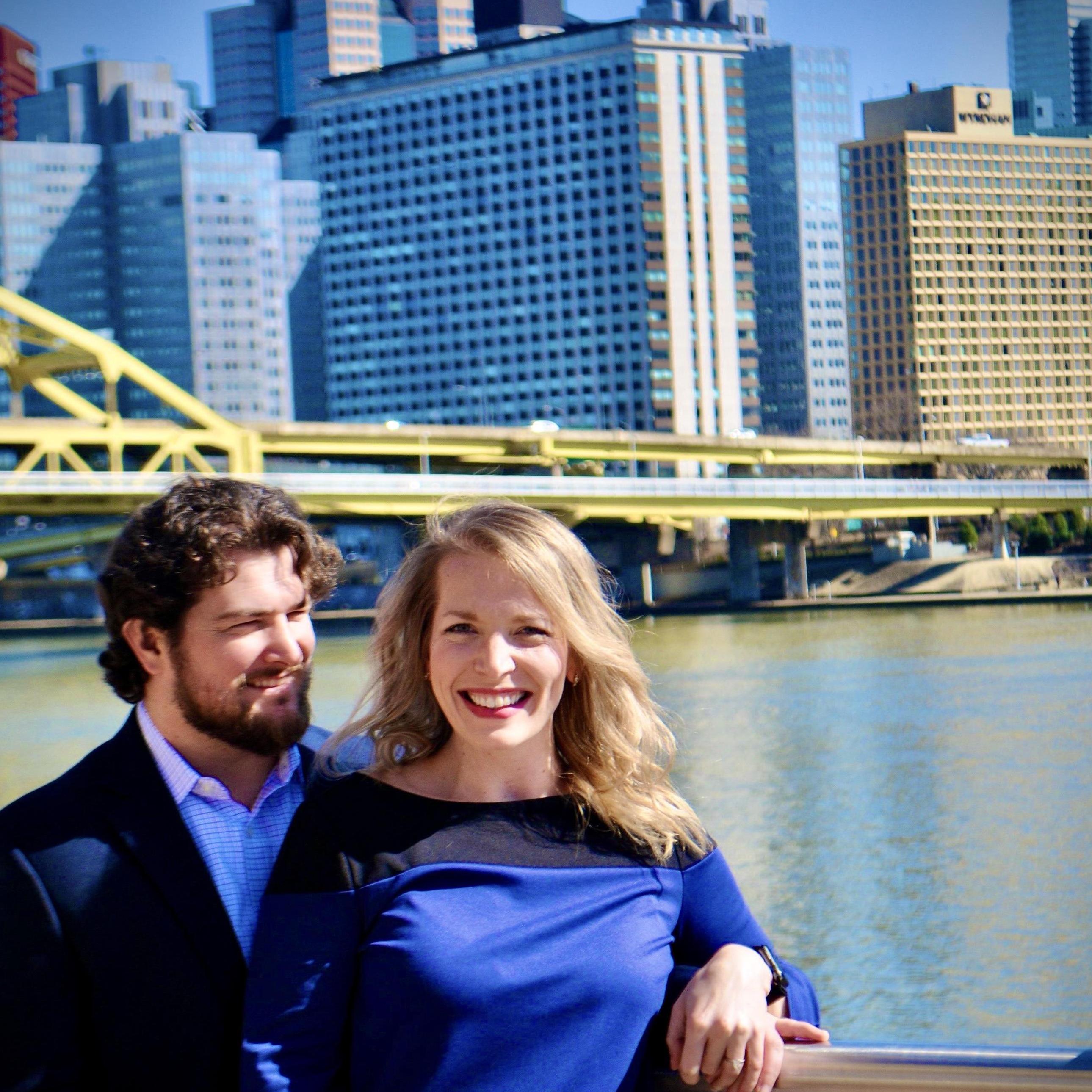 Shout out to Stephanie Albert for snapping our fabulous engagement photos!