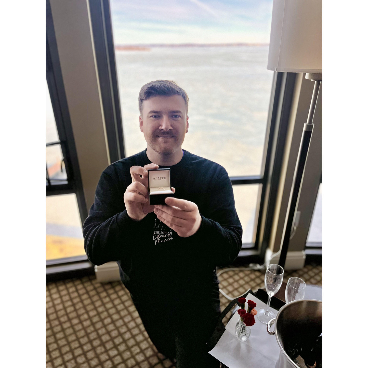 Peter proposing!