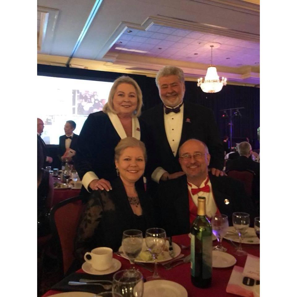 Mark & Joann Herbert with daughter Tiffany & Israel Bryson