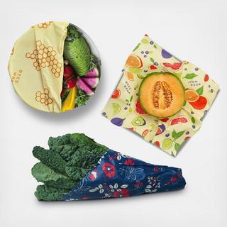 Wrap Food Storage Sheets, Set of 3