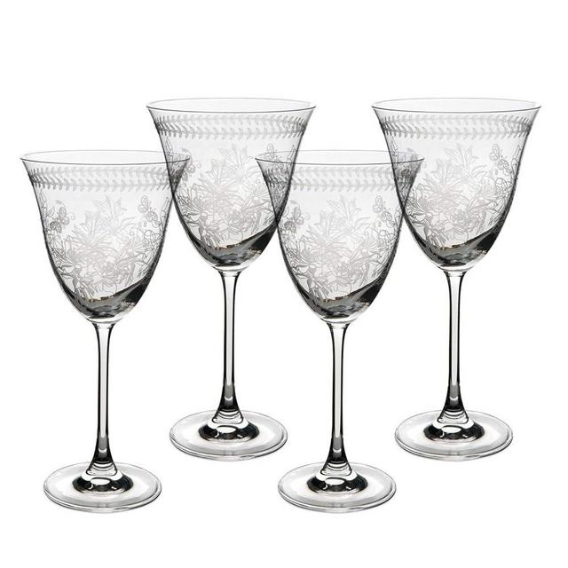 Portmeirion Botanic Garden Wine Glasses Set of 4