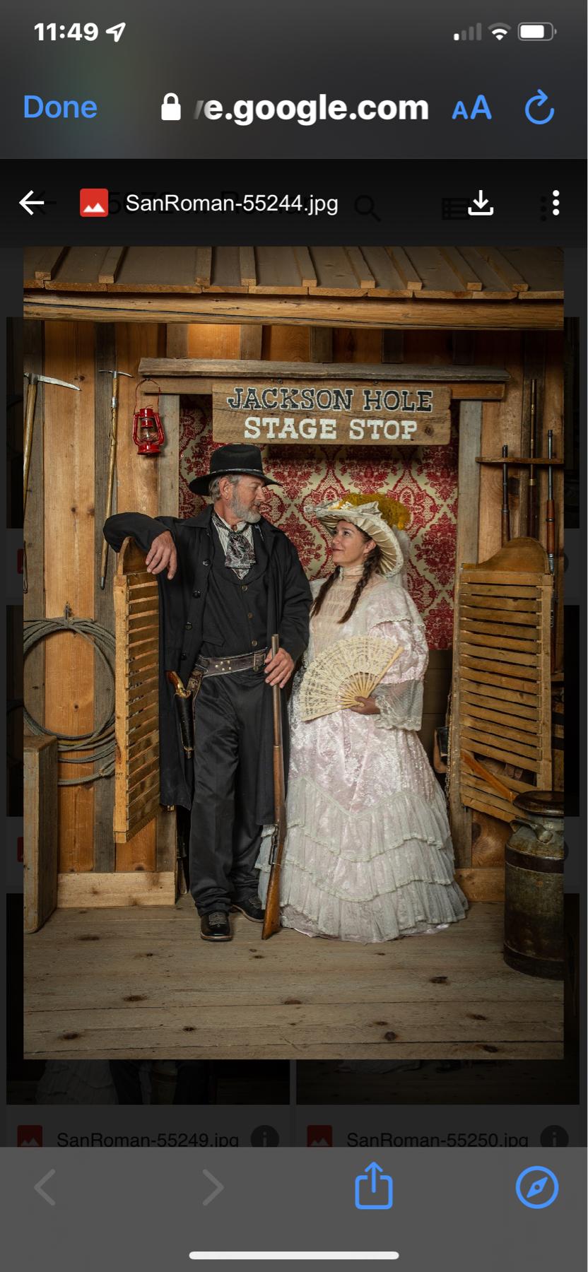 Old West Wedding in Jackson, Wyoming