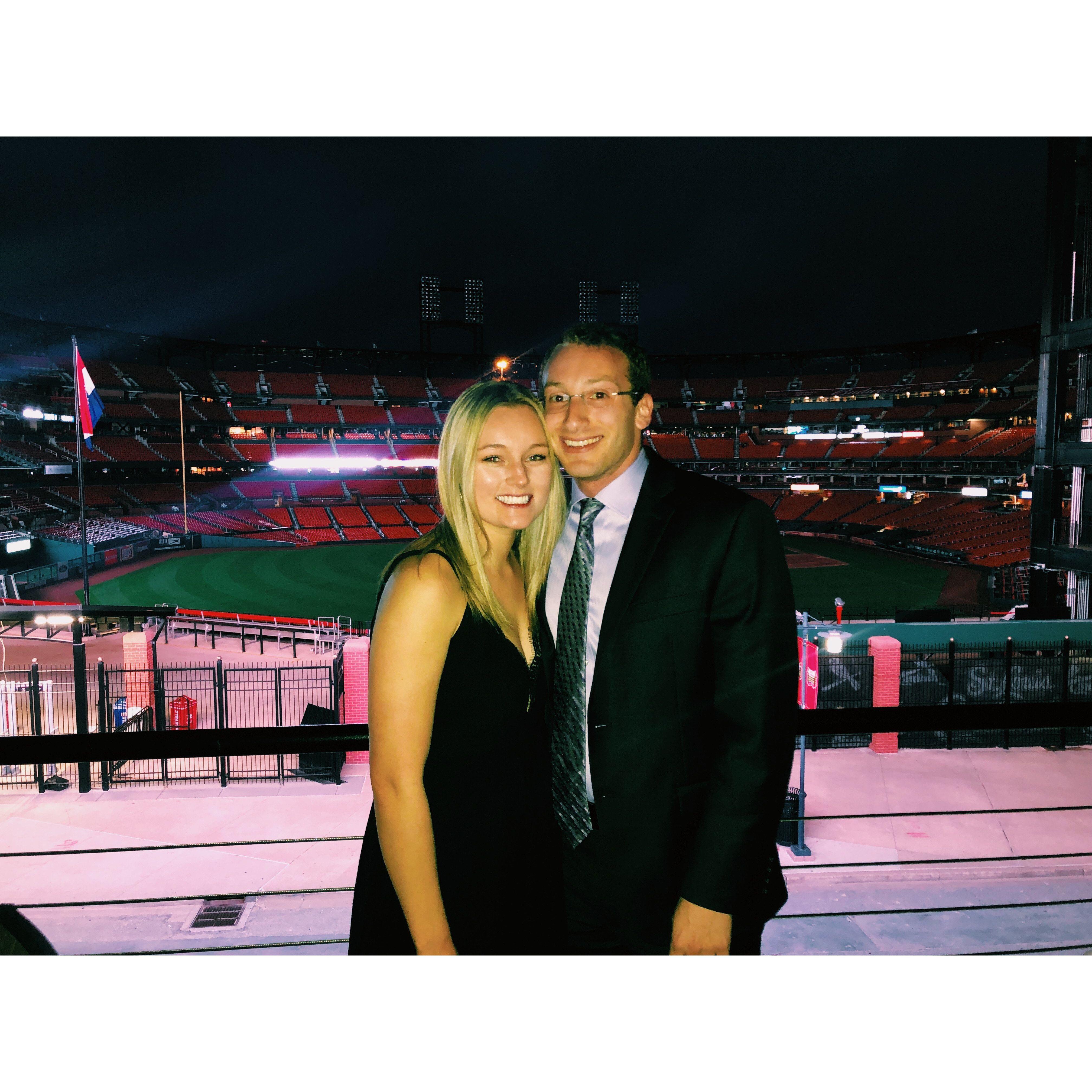 The first date Zack invited Madi to was a formal date weekend in St. Louis, bold!