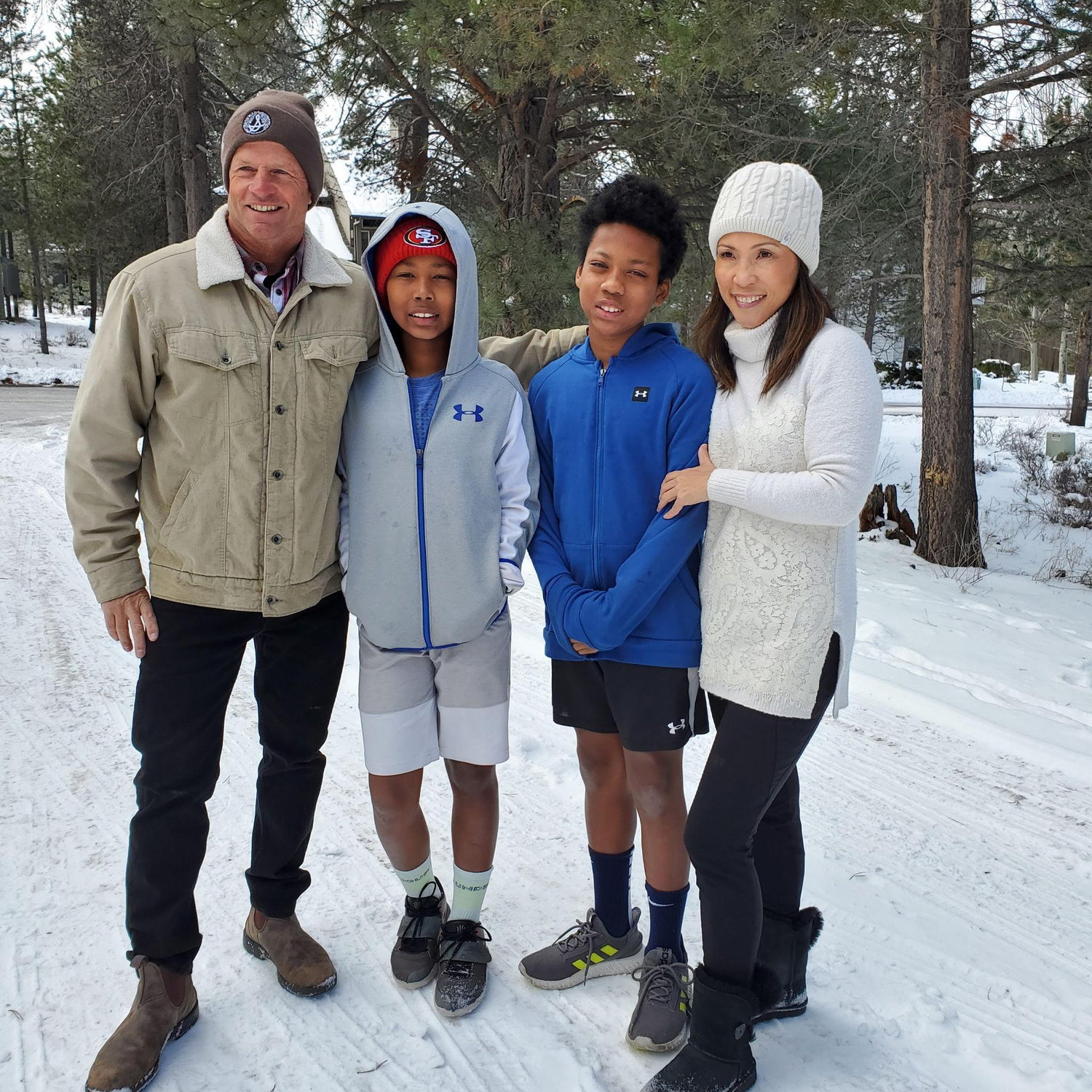 Our family ski trip to Mount Bachelor, OR — snowy slopes, cozy nights, and all of us together.