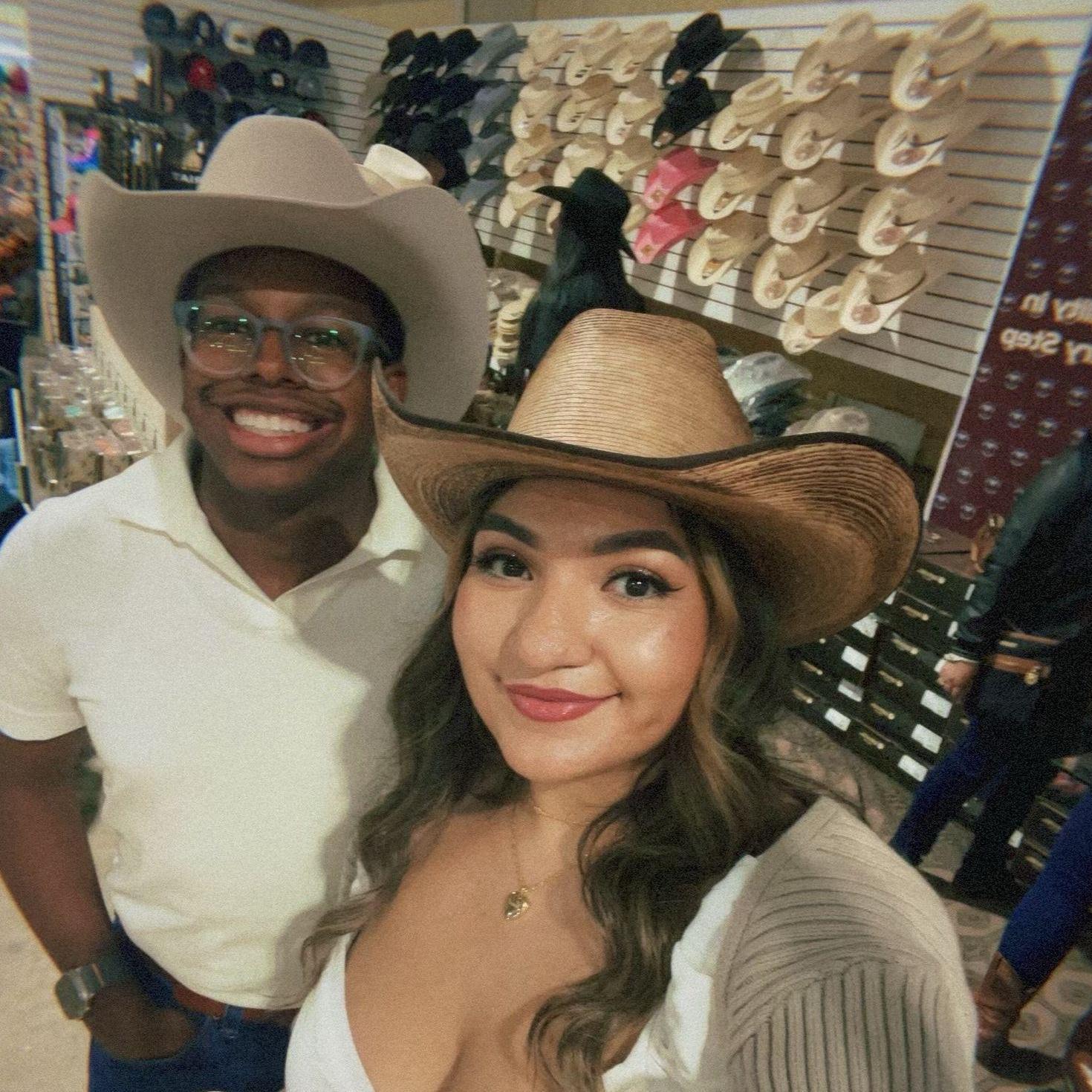 Taking Jamal to his first rodeo!