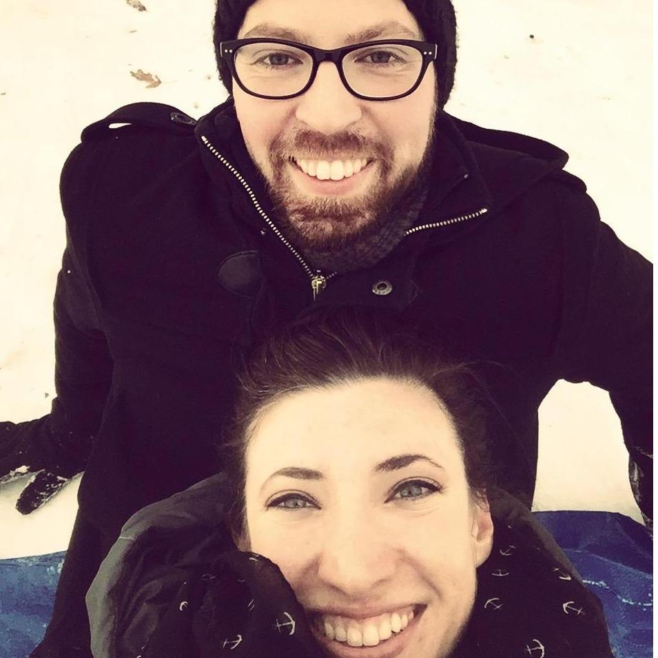 sledding in Brooklyn