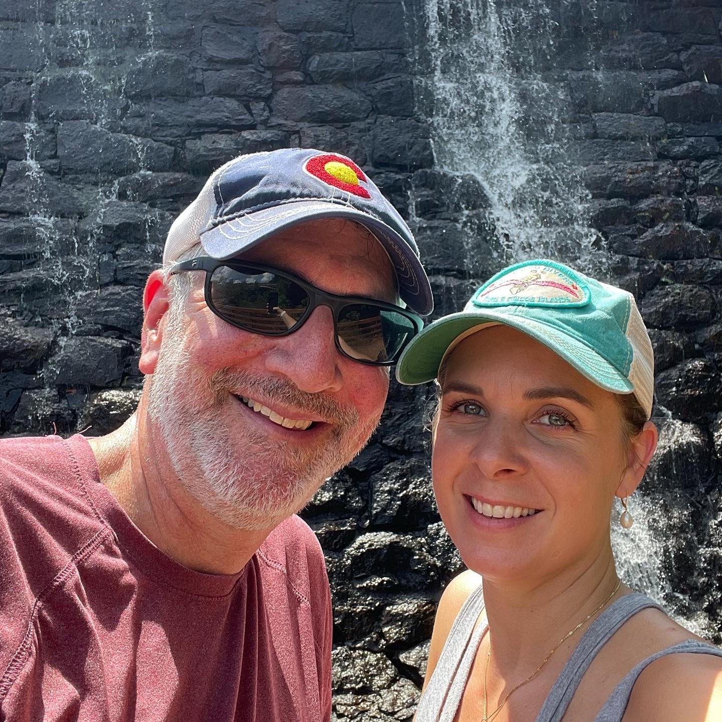 Hiking Paris Mountain to prep for our make-a-wish hike.