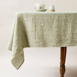 Washed Linen Dining Tablecloth