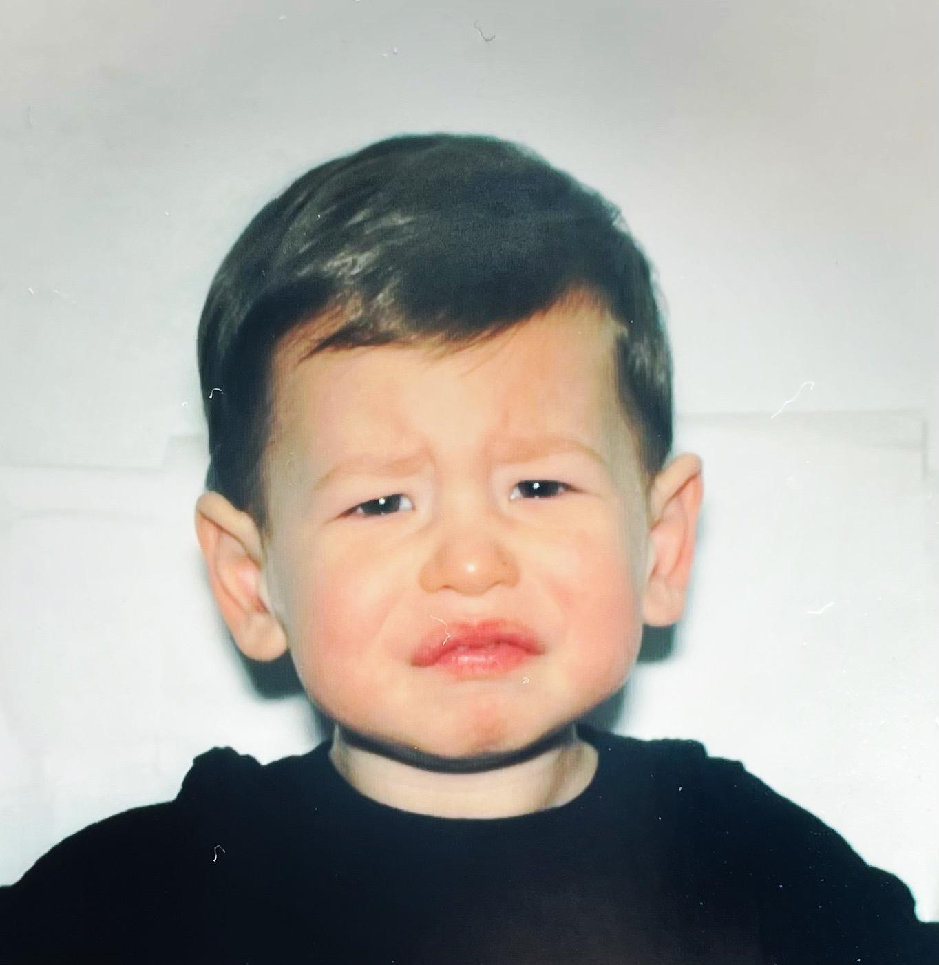 Cashs first passport photo! Doesn’t he look excited!!
