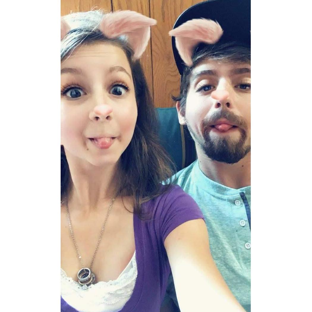 8/18/17 - Brought Jason home to meet the family! We love them and snapchat filters.