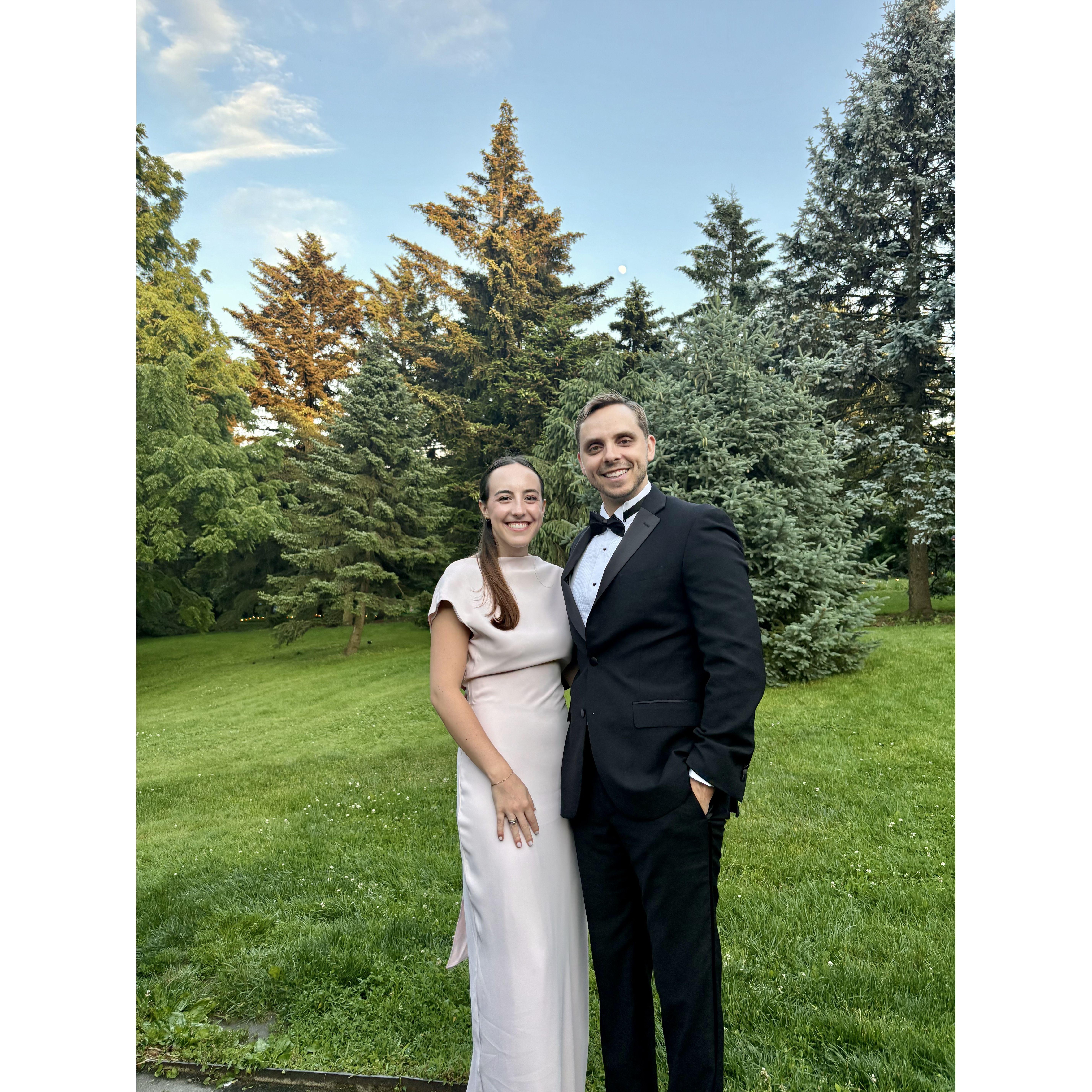Celebrating Lee and Rachel Allen's marriage!