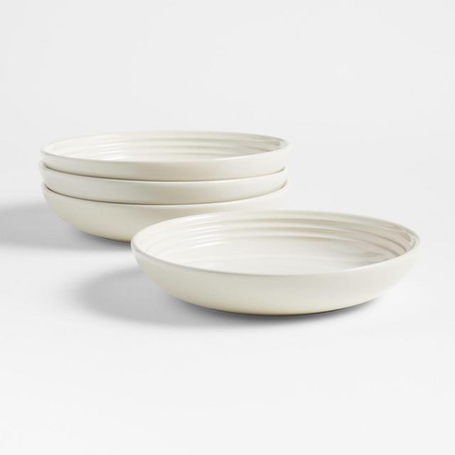 Le Creuset ® Cream Pasta Bowls, Set of 4