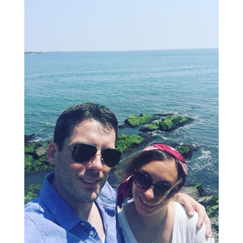 We did the whole cliff walk in Newport and survived with no mishaps or major catastrophes so this marriage thing should be a breeze.