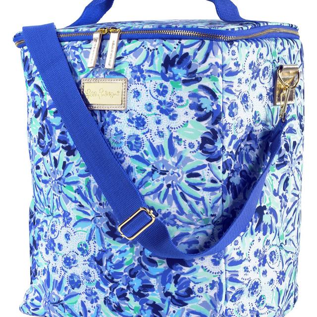 Lilly Pulitzer Insulated Wine Carrier Soft Cooler