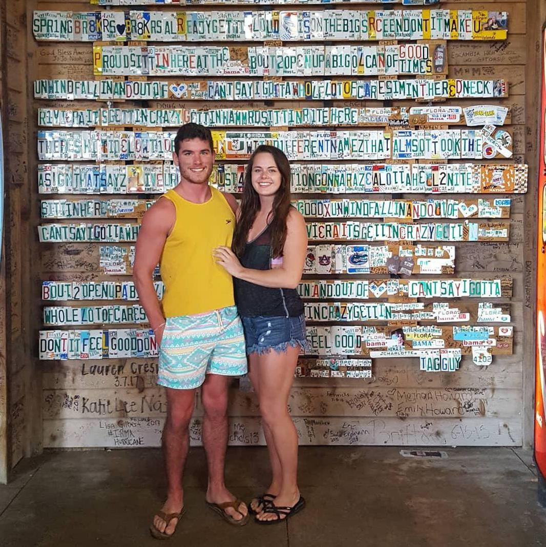 Standing here at the Flora-Bama
