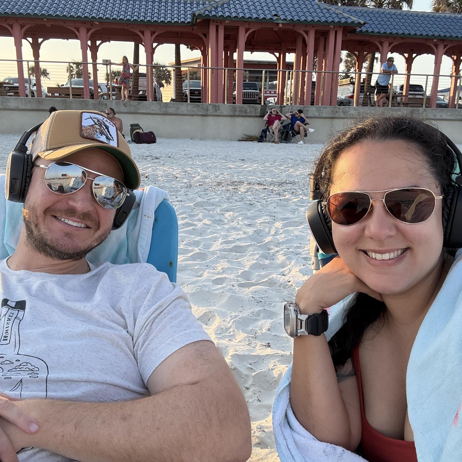 May 2025: beach concert @ New Smyrna Beach