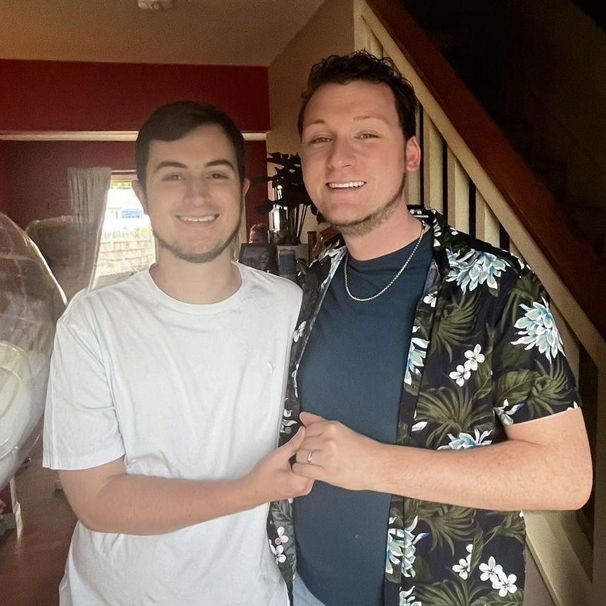 The day Scott said, "I do". June 8, 2024