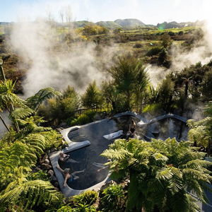 Send us to a relaxing geothermal spa