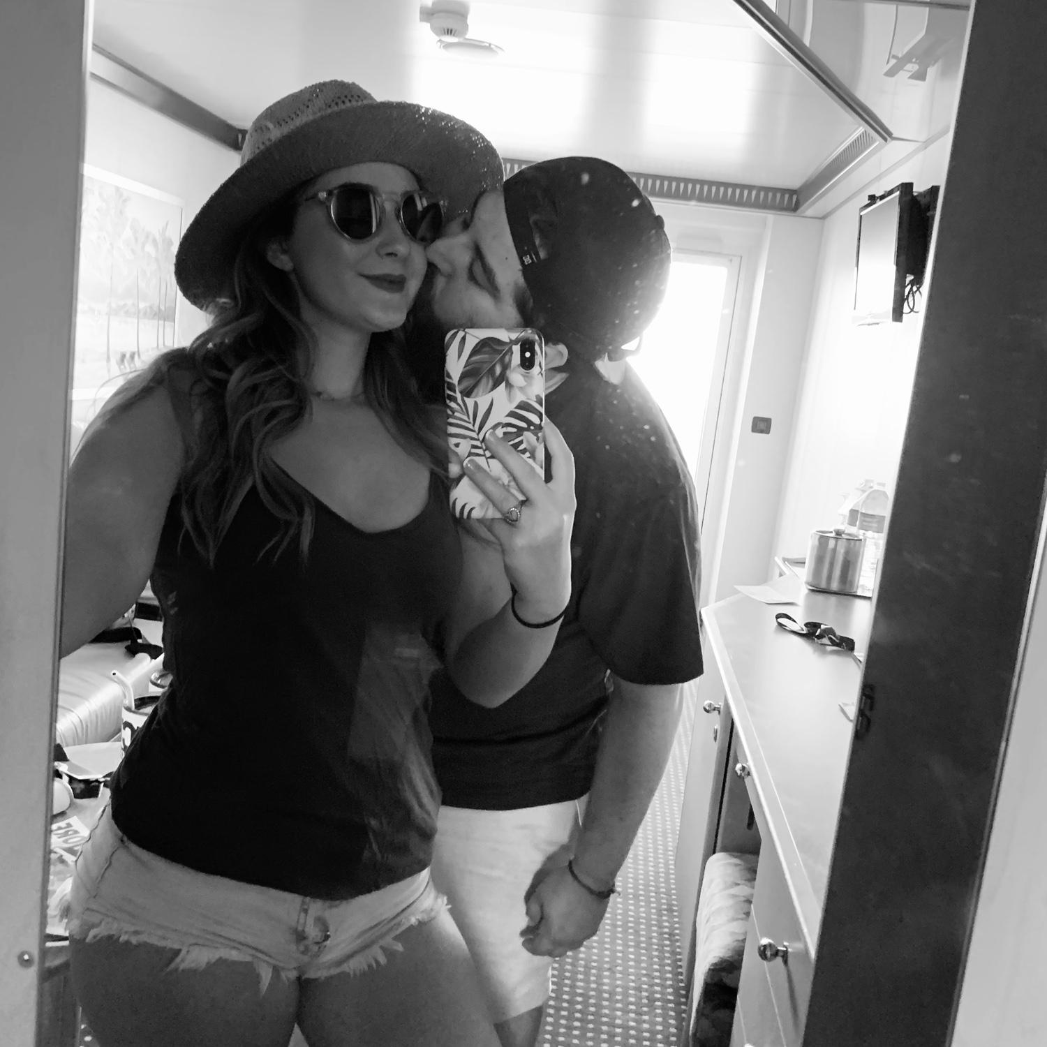 Our first vacation together!