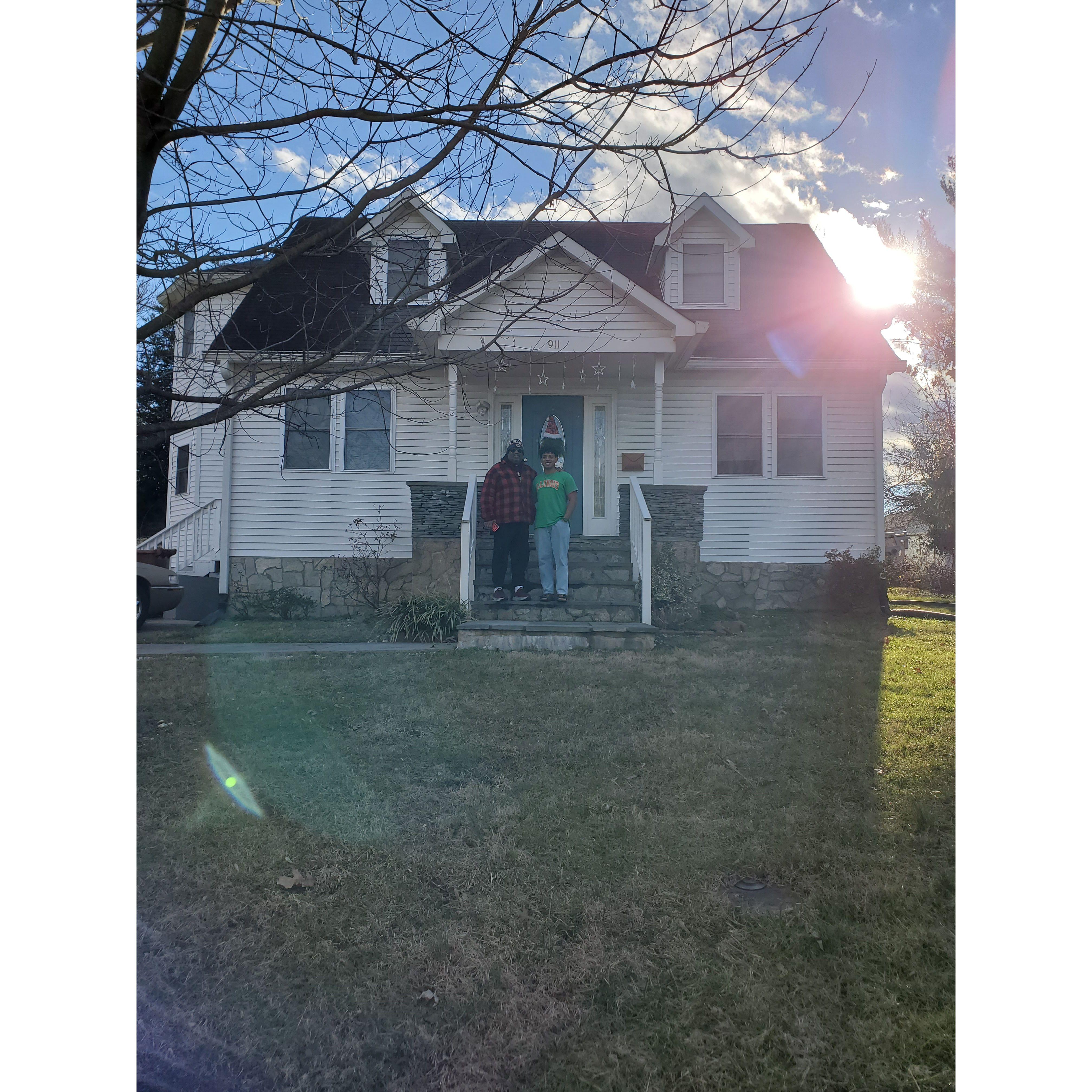 Visiting Jeremiah's house in Rockville, MD