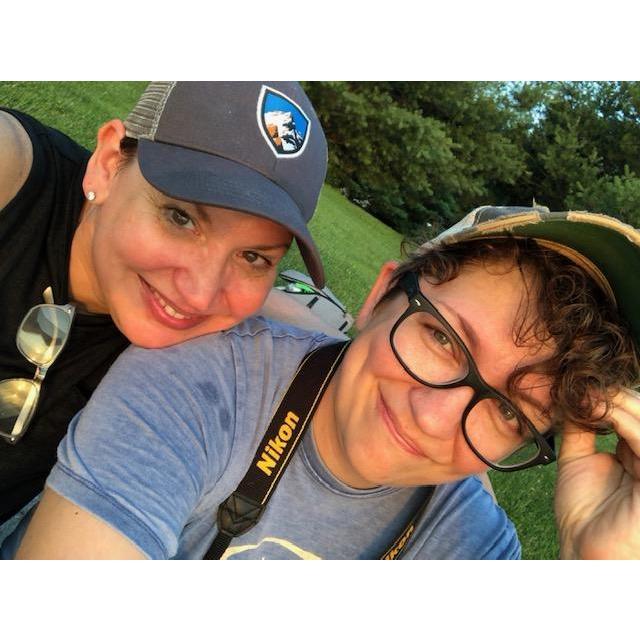 Photo break on the farm.