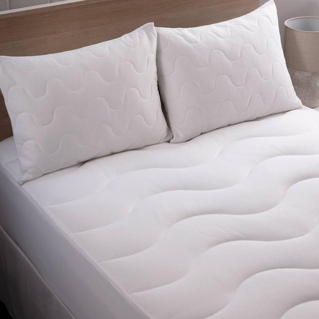 King Coolmax Moisture Wicking Mattress Pad - Allied Home