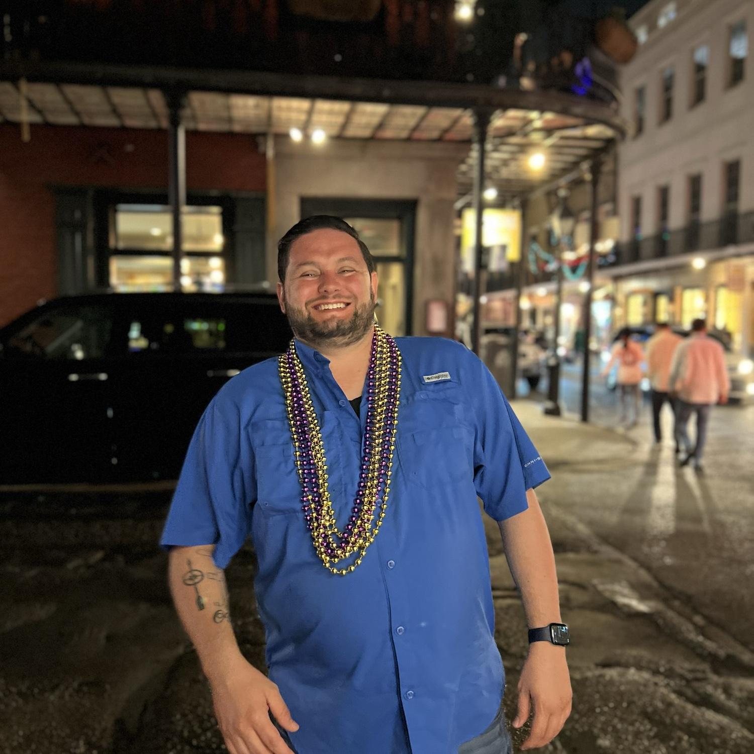 You cannot go to New Orleans and not get beads!