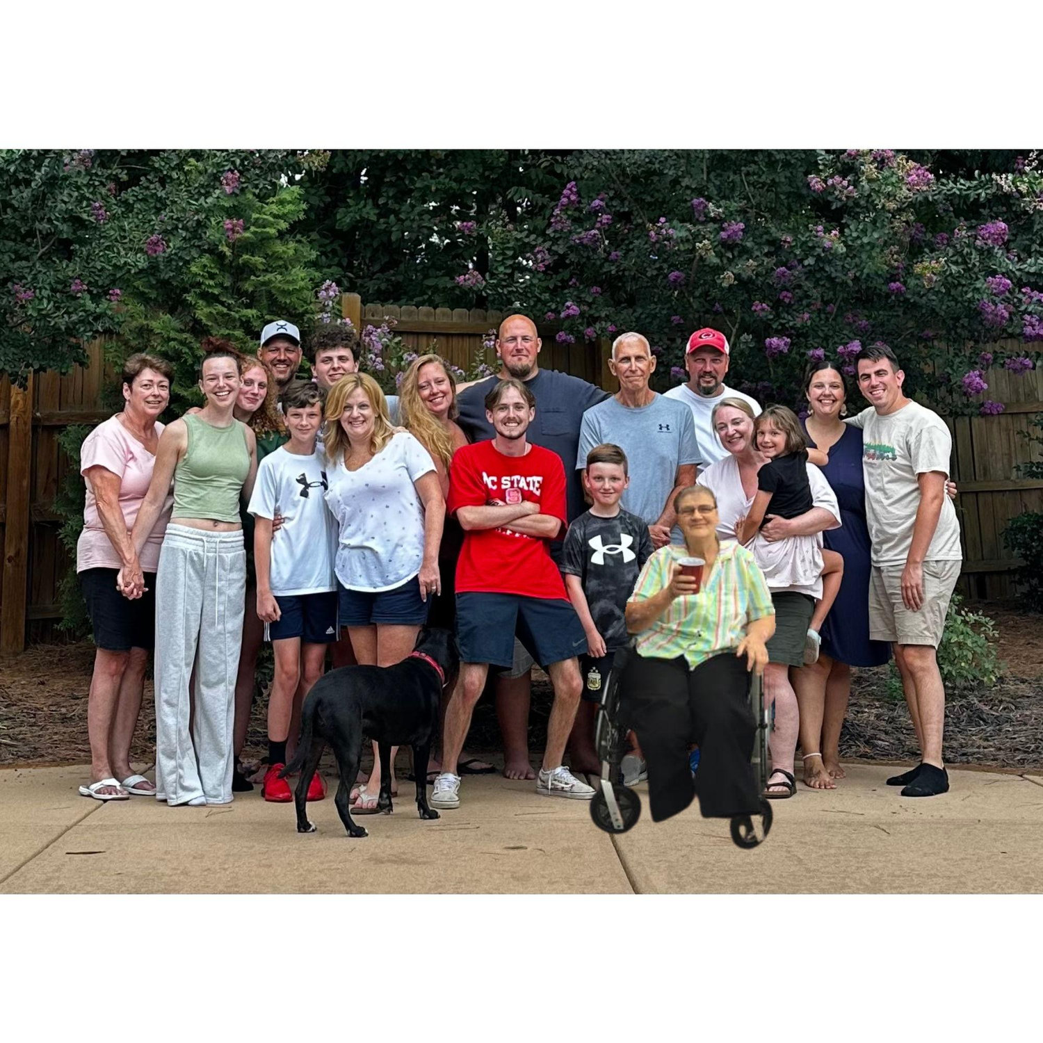 We love visiting family in North Carolina every summer.
