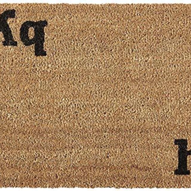 Calloway Mills 100501729 Hi Bye Doormat, 17" x 29", Natural/Black