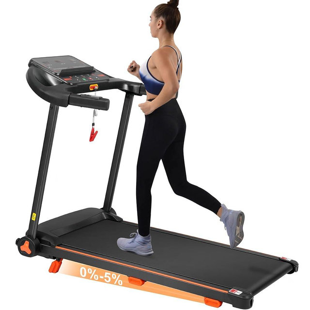 Merax Treadmills for Home, 3.0 HP Folding Treadmill with Incline, Portable Treadmill 300 lbs Capacity, Small Treadmills with Charge Staion & Bluetooth Speaker for Small Space