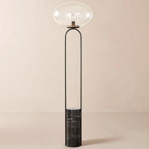 Black Marble Floor Lamp