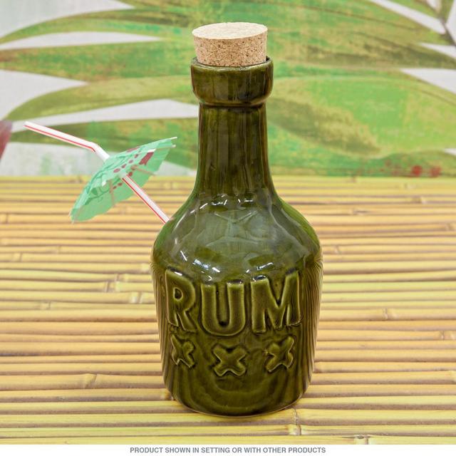 Rum Bottle Corked Moonshine Jug Tiki Mug