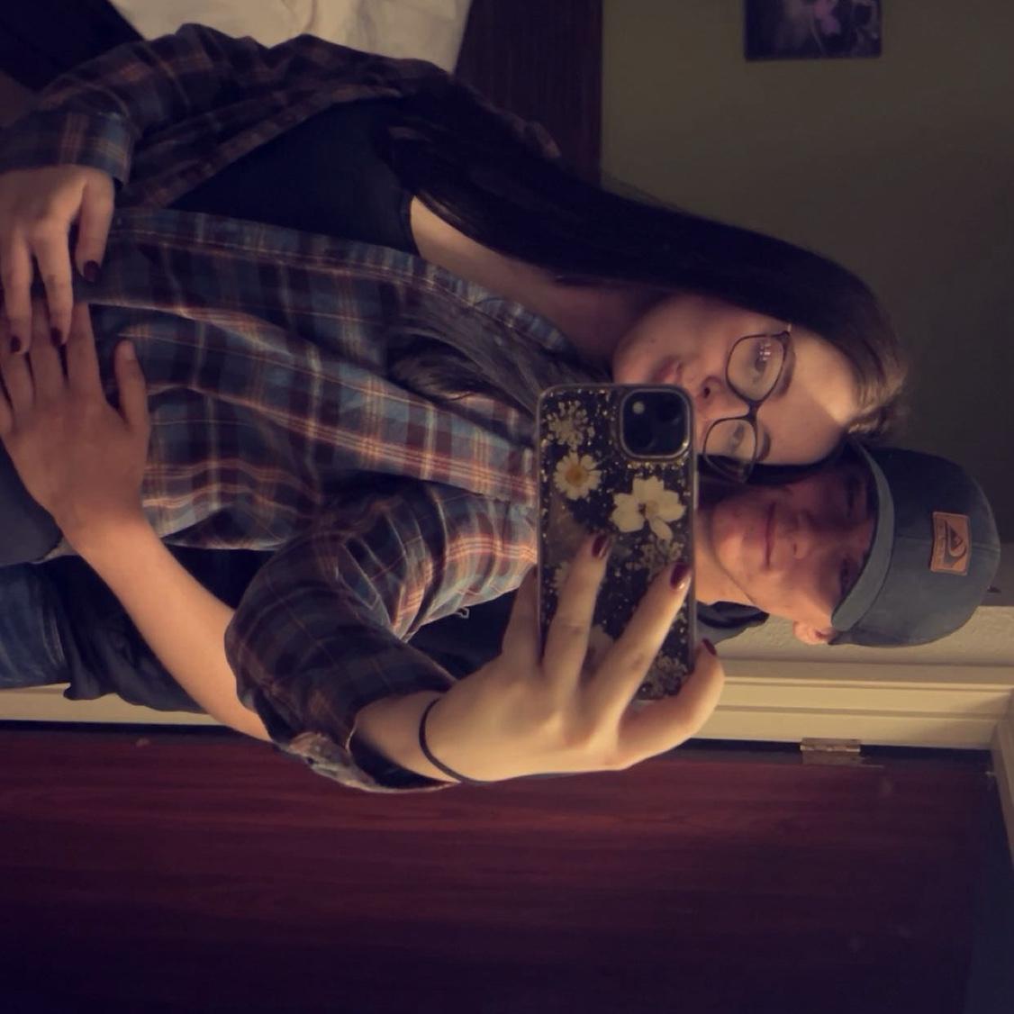 The first time we got to see each other in North Carolina after he left home again.