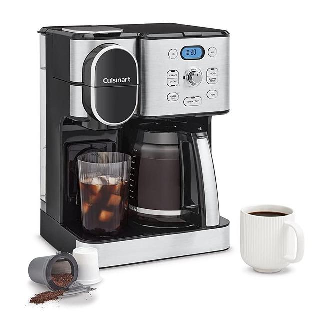 Cuisinart Center Combo Brewer Coffee Maker, Stainless