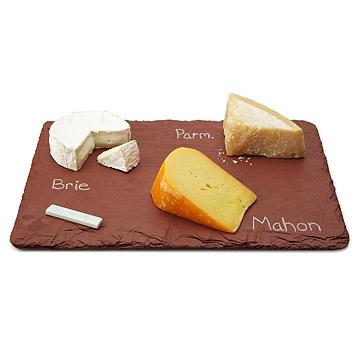 Slate Cheese Boards with Soapstone Chalk (Black)