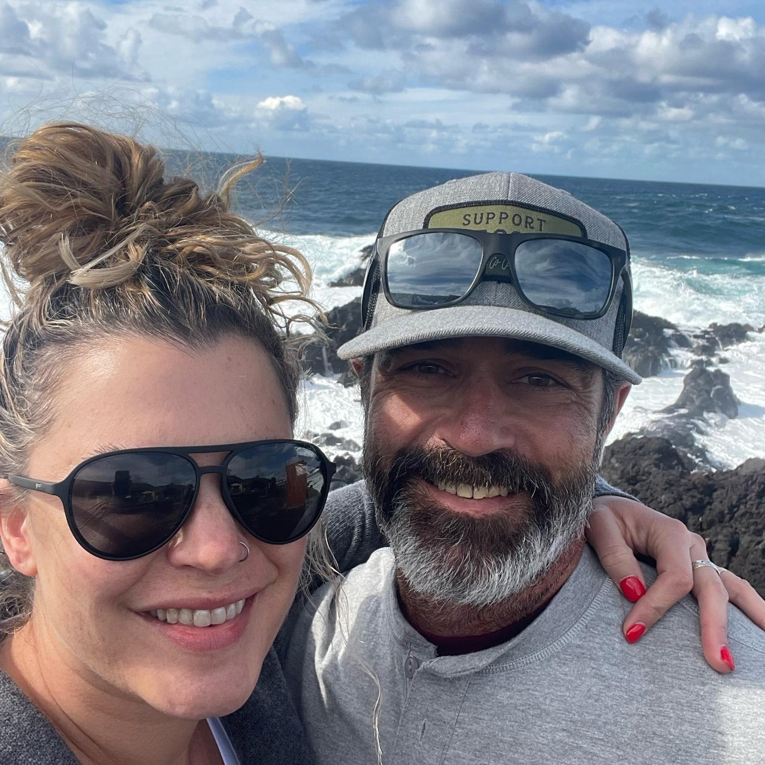 Azores islands in Portugal, our first big trip together.