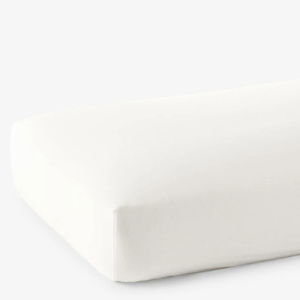Creme, Twin XL Fitted Bed Sheet